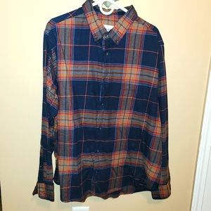Goodfellow & Co Men's Midweight Flannel Button-Down Shirt